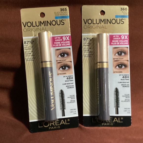 L’Oreal Mascara Voluminous 360 Black & 365 Black Brown - Picture 11 of 11